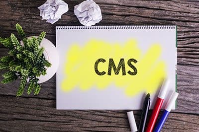 Imagen sobre un CMS o sistema de gestión de contenidos